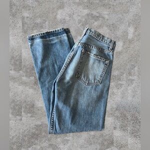 Reformation Blue Straight Leg Jeans
